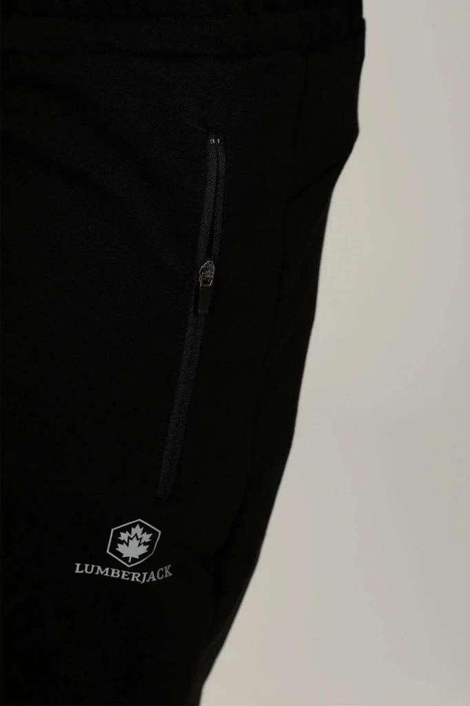 LUMBERJACK MB CT107 JOGGER 4PR SIYAH ERKEK EŞOFMAN ALTI