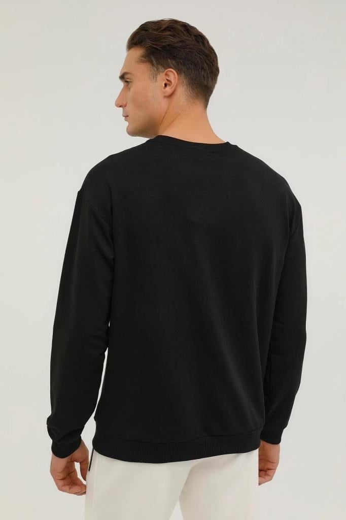 LUMBERJACK MB SN75 C NECK SW 4PR SIYAH ERKEK Sweatshirt