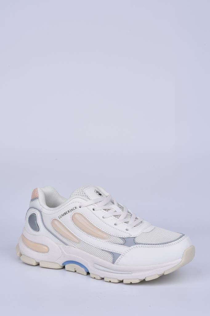 LUMBERJACK NARINA BEJ KADIN SPOR AYAKKABI SNEAKER 