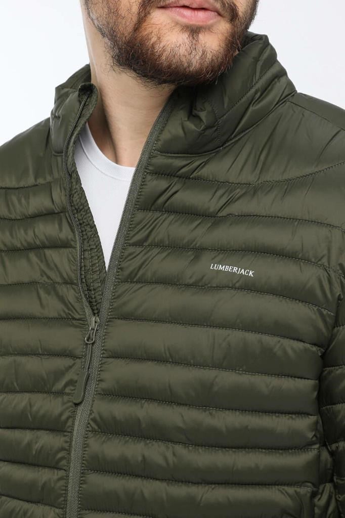 LUMBERJACK PERRY COAT HAKI ERKEK HAFİF KISA MONT