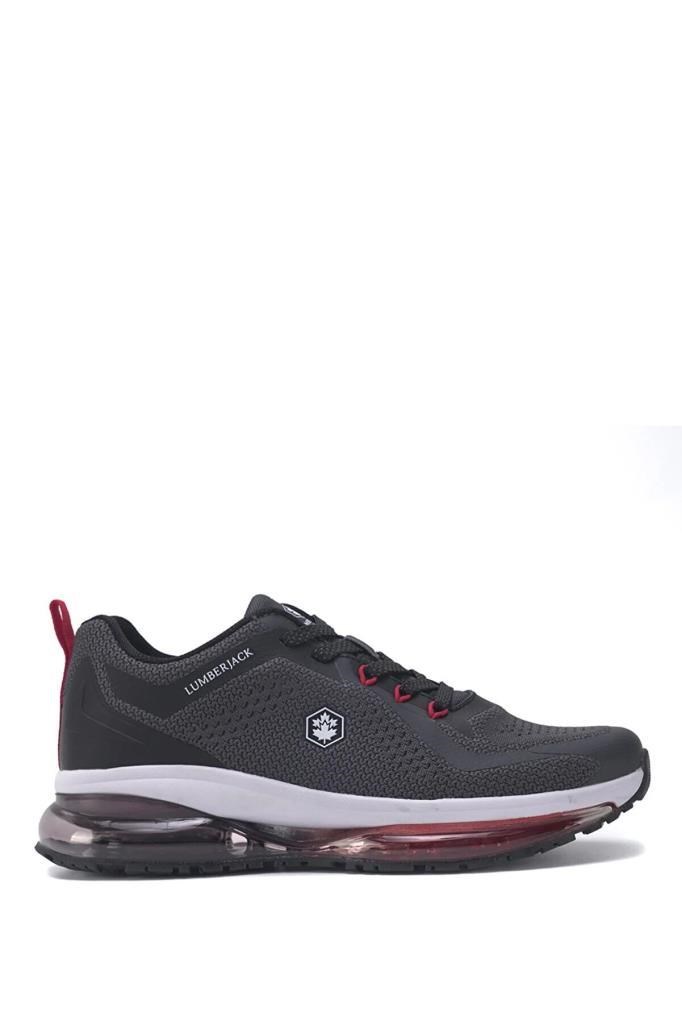LUMBERJACK SIVO 3FX K GRI KIRMIZI ERKEK SNEAKER AYAKKABI