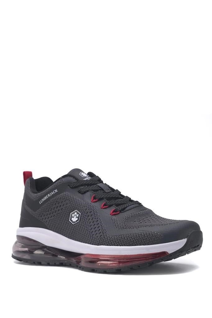 LUMBERJACK SIVO 3FX K GRI KIRMIZI ERKEK SNEAKER AYAKKABI