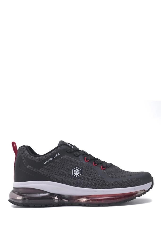 LUMBERJACK SIVO 3FX K GRI KIRMIZI ERKEK SNEAKER AYAKKABI