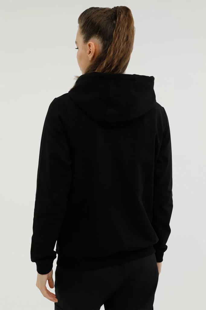 LUMBERJACK W-SN77 BASIC FULL ZIP HOODIE KADIN POLAR HIRKA