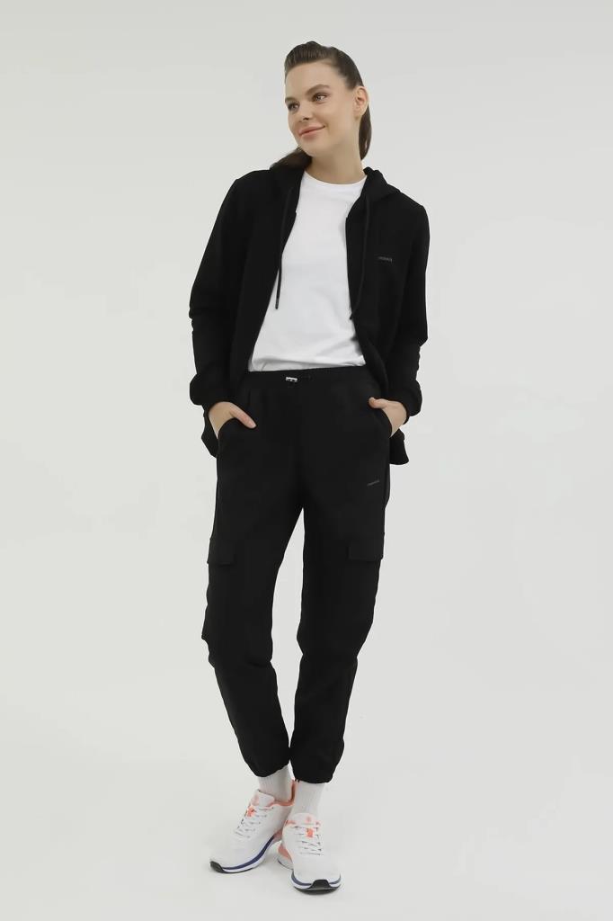 LUMBERJACK W-SN77 BASIC FULL ZIP HOODIE KADIN POLAR HIRKA