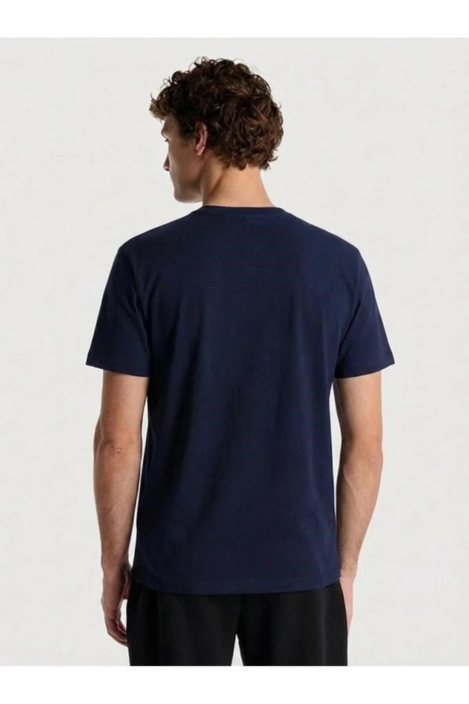 New Balance MNT1642-BK LIFESTYLE LACİVERT ERKEK T-SHIRT