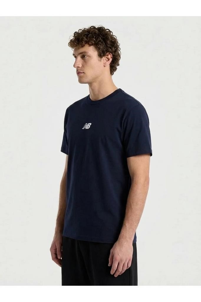 New Balance MNT1642-BK LIFESTYLE LACİVERT ERKEK T-SHIRT