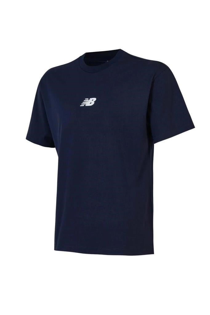 New Balance MNT1642-BK LIFESTYLE LACİVERT ERKEK T-SHIRT
