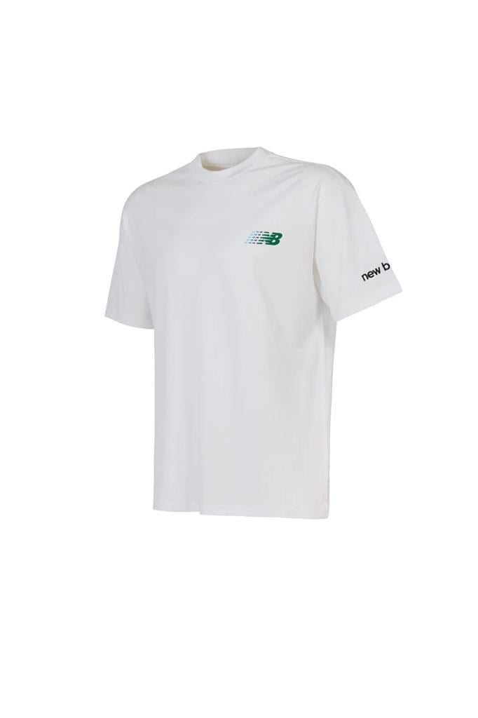 New Balance MNT1644-WT LIFESTYLE BEYAZ ERKEK T-SHIRT