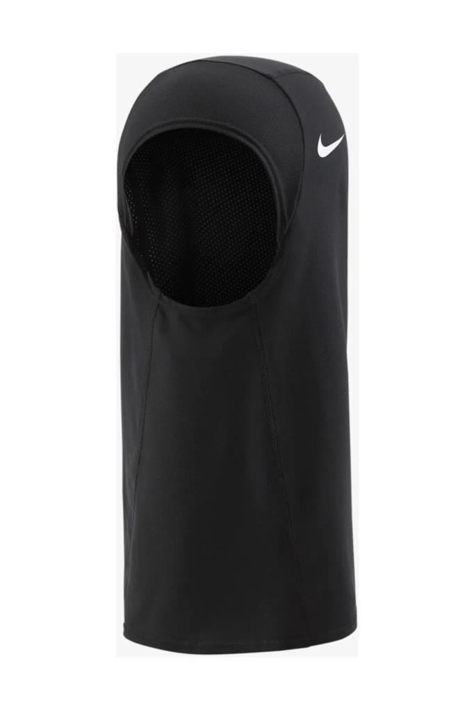 NİKE HIJAB PRO 2.0 BLACK/WHITE M/L SPOR BAŞÖRTÜSÜ 