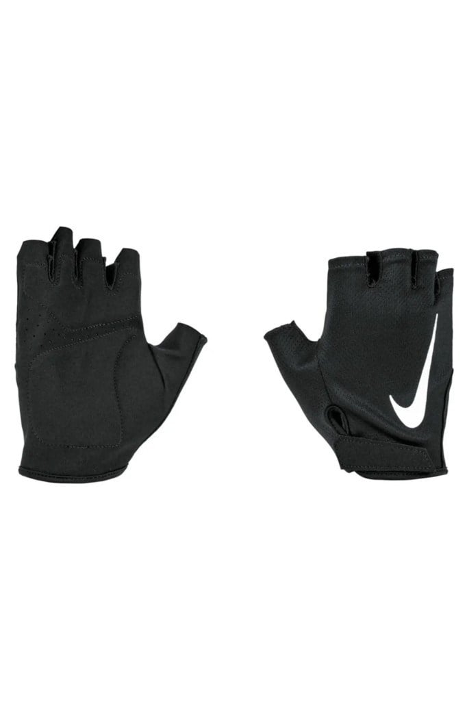 NİKE M GYM ESSENTIAL FG 2.0 BLACK BLACK WHITE M FİTNESS ELDİVENİ