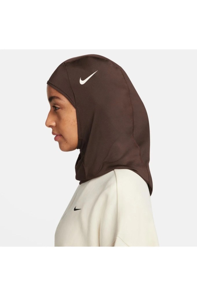 NİKE PRO HIJAB 2.0 BROWN XS/S SPOR BAŞÖRTÜSÜ 
