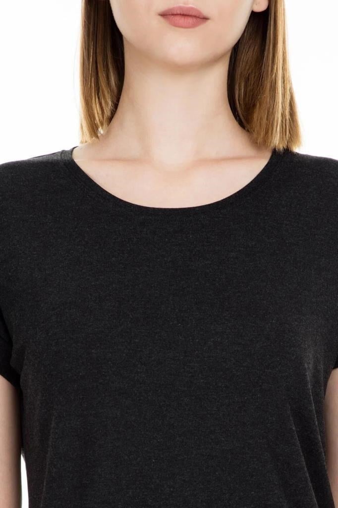 ONLY 15106662 ONLMOSTER O-NECK TOP BLACK KADIN T-SHIRT