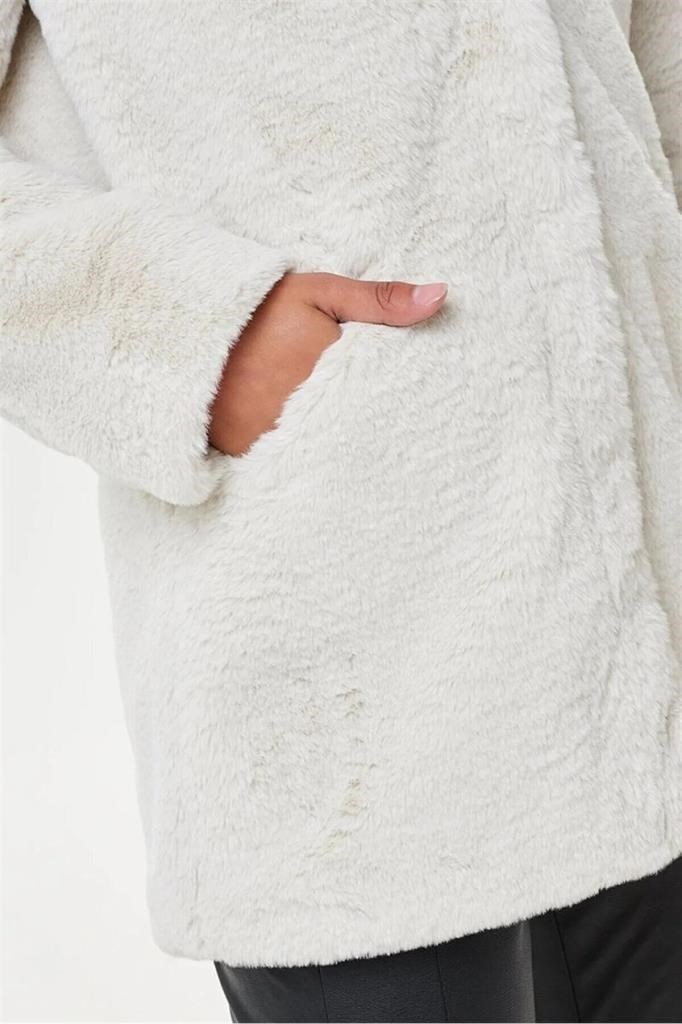 ONLY 15164600-ONLVIDA FAUX FUR COAT PUMICE STONE KADIN MONT