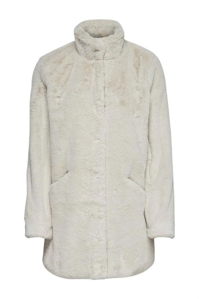 ONLY 15164600-ONLVIDA FAUX FUR COAT PUMICE STONE KADIN MONT