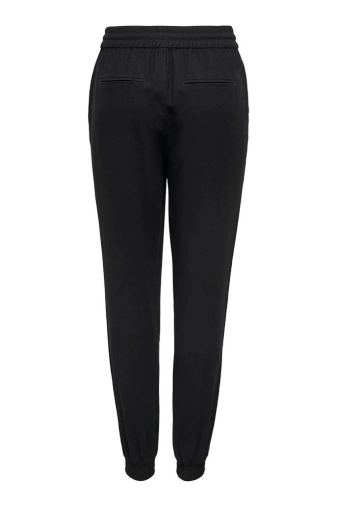 ONLY 15203946 ONLKELDA-EMERY PULL-UP PNT BLACK KADIN PANTOLON