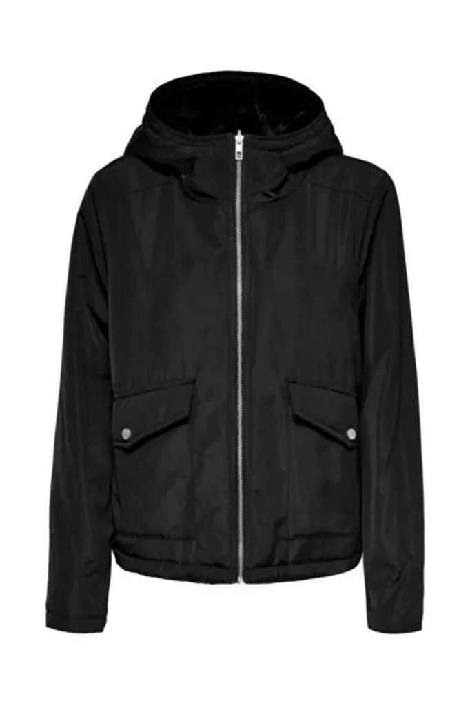 ONLY 15208777 ONLDAHLIA REV. FUR JACKET BLACK KADIN MONT