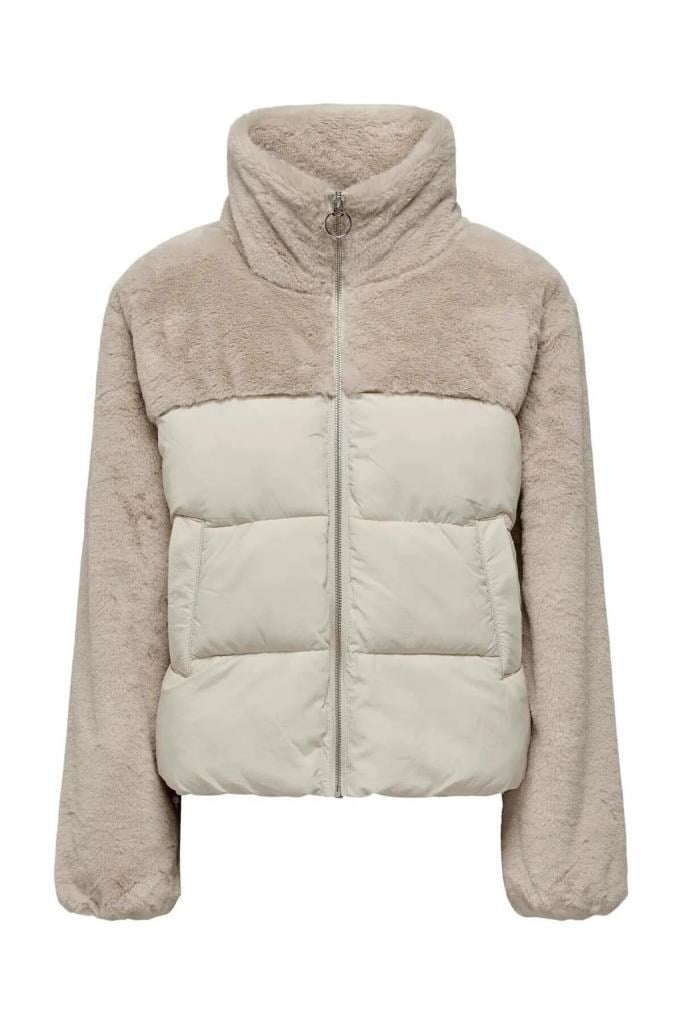 ONLY 15292945 ONLWANJA FUR PUFFER MOONBEAM KADIN MONT