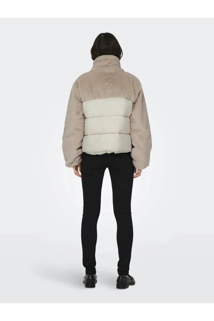 ONLY 15292945 ONLWANJA FUR PUFFER MOONBEAM KADIN MONT