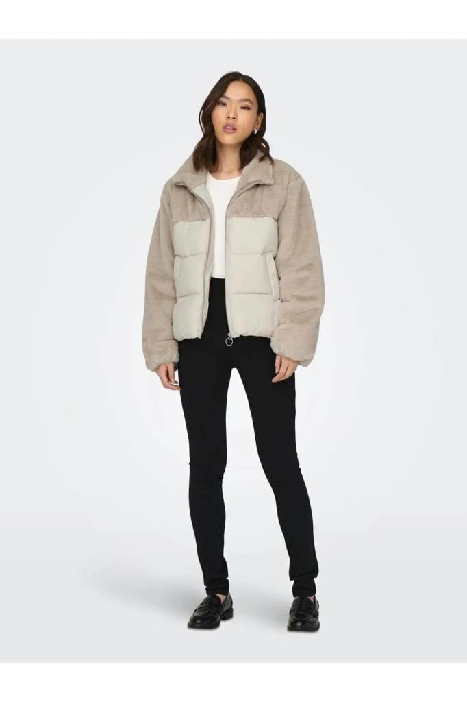 ONLY 15292945 ONLWANJA FUR PUFFER MOONBEAM KADIN MONT