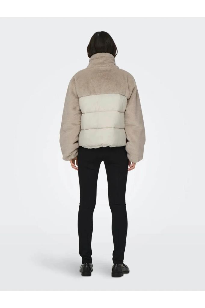 ONLY 15292945 ONLWANJA FUR PUFFER MOONBEAM KADIN MONT