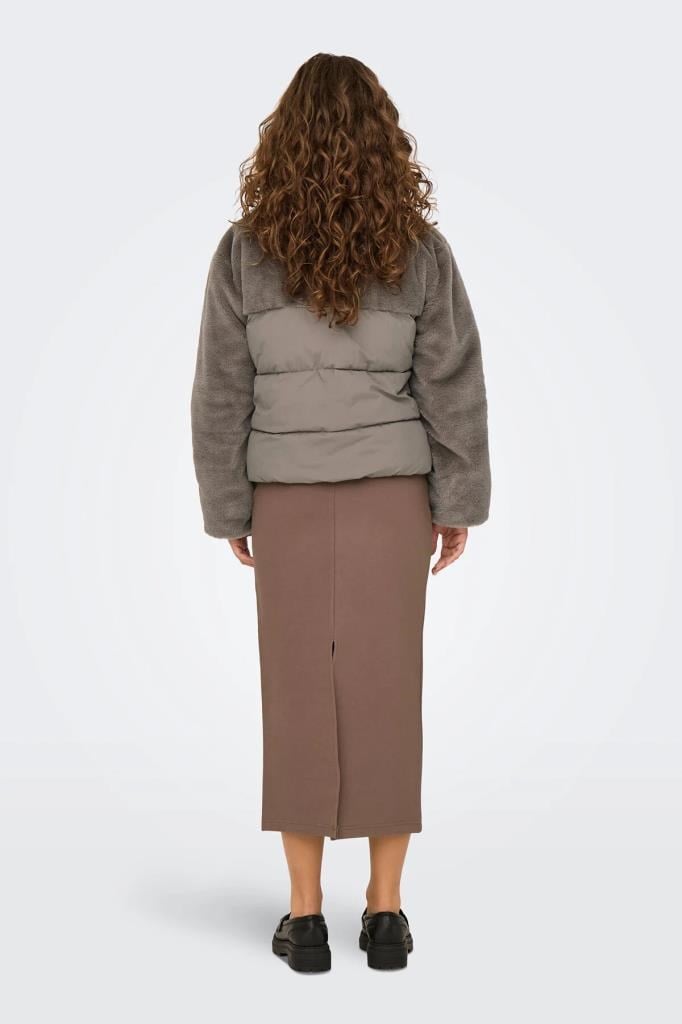 ONLY 15292945 ONLWANJA FUR PUFFER WALNUT KADIN MONT