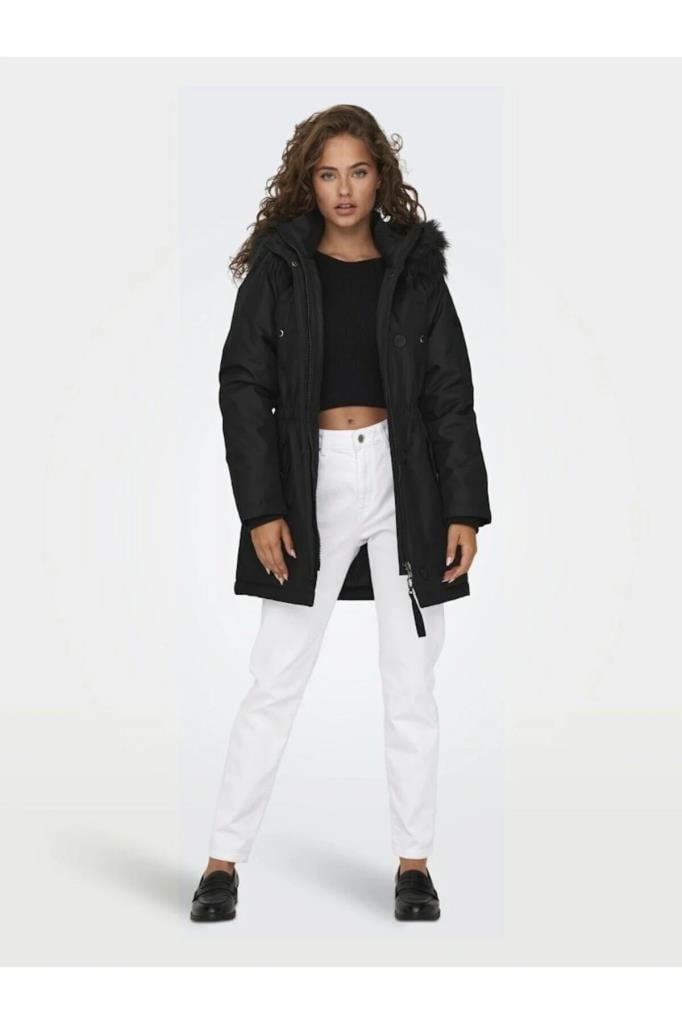 ONLY 15304625 ONLIRIS BLACK KADIN PARKA