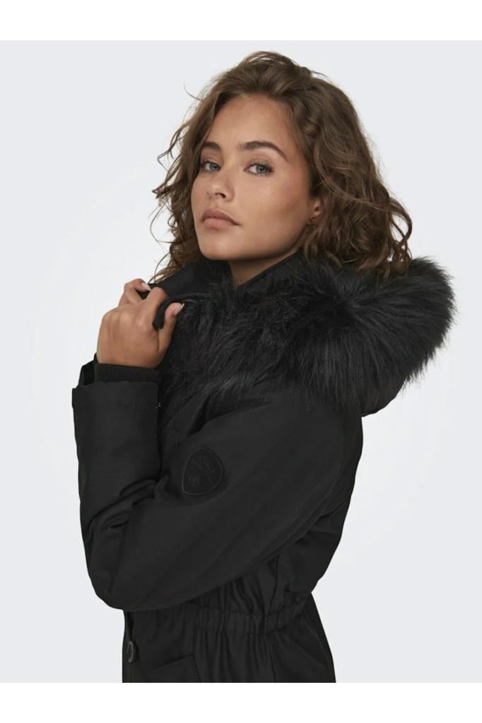 ONLY 15304625 ONLIRIS BLACK KADIN PARKA
