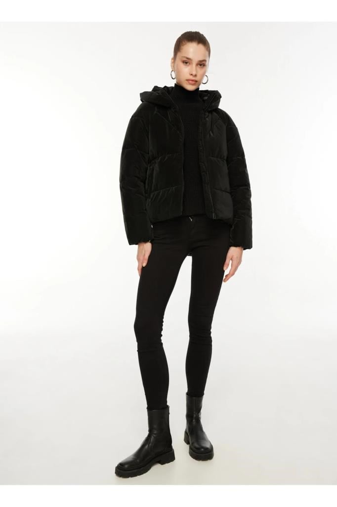 ONLY 15318451 ONLECE PUFFER BLACK KADIN MONT