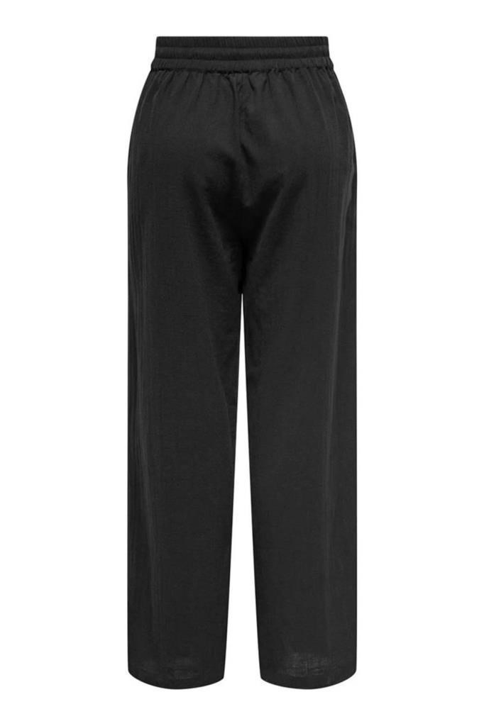 ONLY 15319090 ONLTIZANA COTTON LOOSE PANTS BLACK KADIN PANTOLON