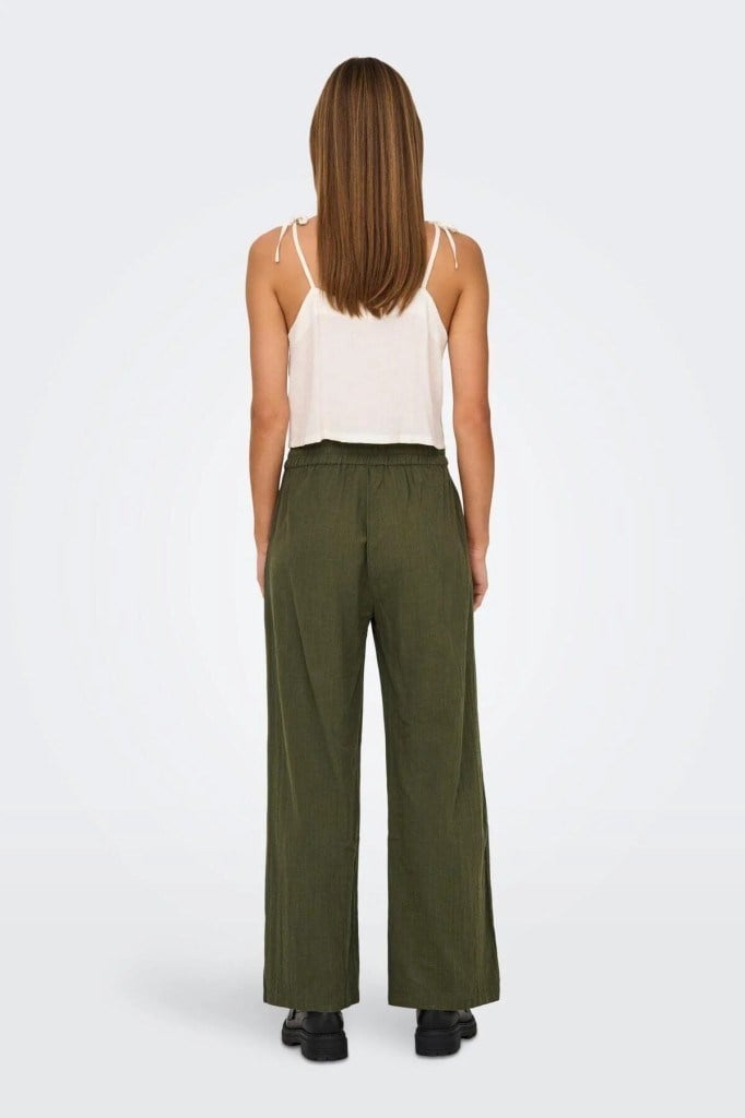 ONLY 15319090 ONLTIZANA LOOSE PANTS GRAPE LEAF KADIN PANTOLON
