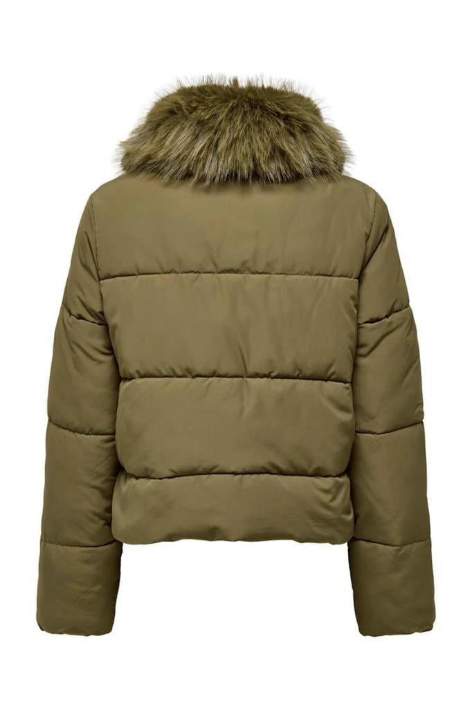 ONLY 15322000 ONLMAGGI FUR PUFFER WALNUT KADIN MONT