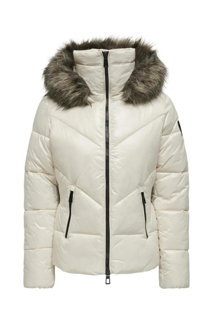 ONLY 15322003 ONLFEVER SHORT PUFFER BIRCH KADIN MONT