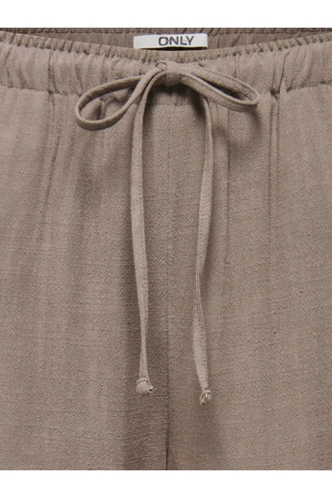 ONLY 15322263 ONLSIESTA PULL-UP LINEN PNT WALNUT KADIN PANTOLON