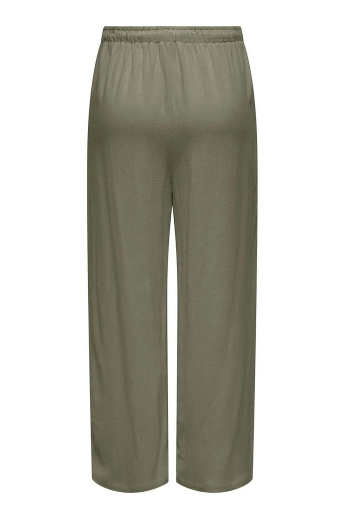 ONLY 15322263 ONLSIESTA PULL-UP LINEN PNT GREEN KADIN PANTOLON