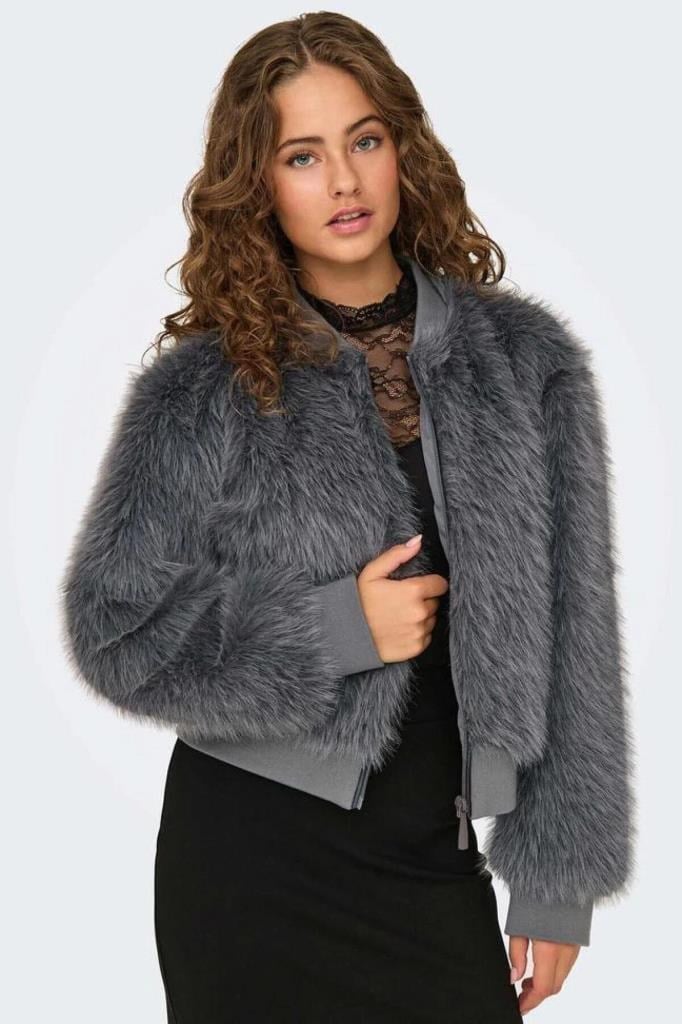 ONLY 15322405 ONLMANNY FAUX FUR PHANTOM KADIN MONT