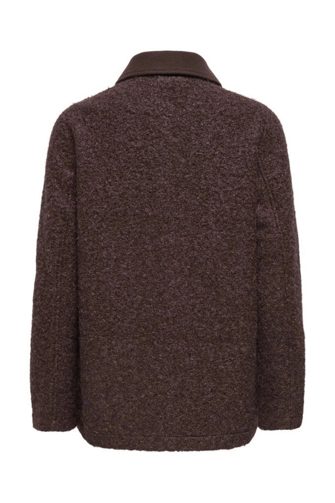 ONLY 15373243 ONLVICTORIA MIX JACKET DEEP MAHOGANY KADIN CEKET