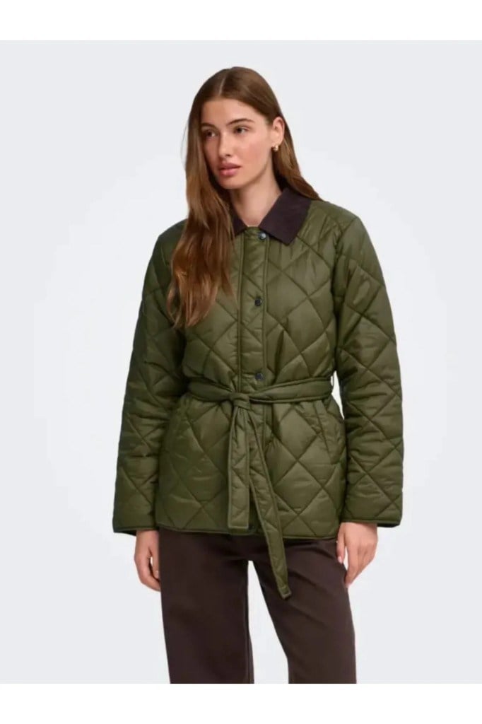ONLY 15373692 ONLTAHIA JACKET DARK OLIVE KADIN MONT