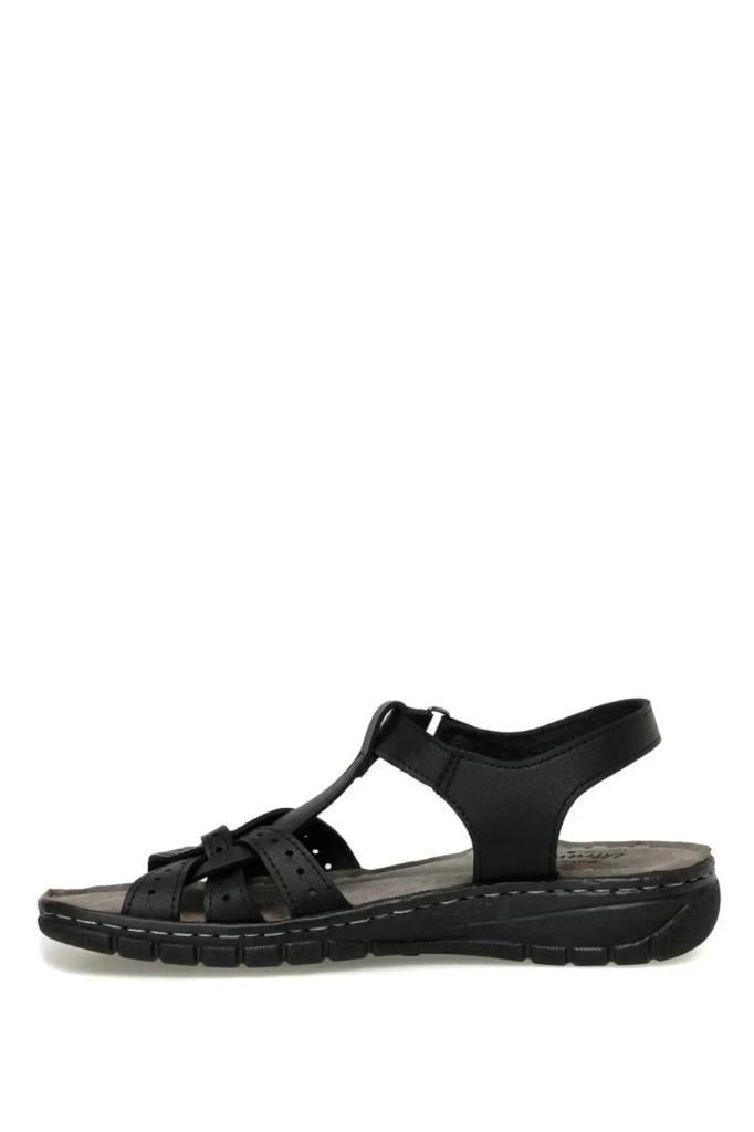 POLARİS 4M 158589.Z4FX SIYAH KADIN SANDALET