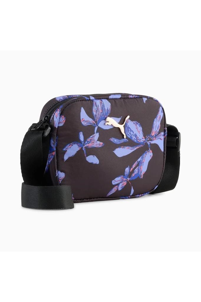 PUMA 09133809 POP CROSSBODY BAG BLACK LAVENDER NS OMUZ ÇANTASI