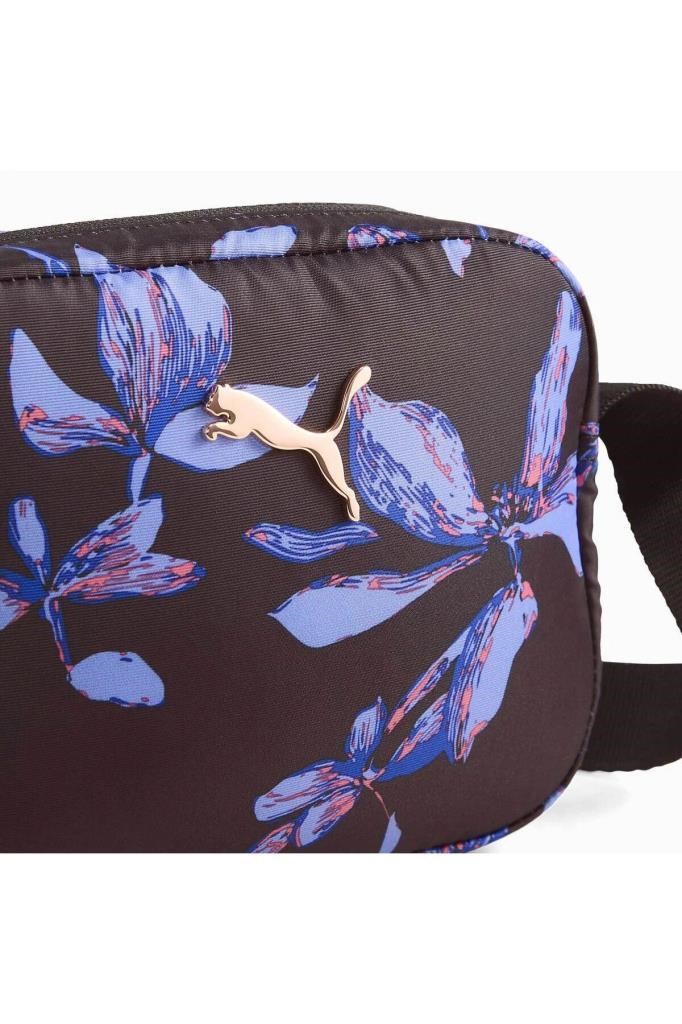 PUMA 09133809 POP CROSSBODY BAG BLACK LAVENDER NS OMUZ ÇANTASI