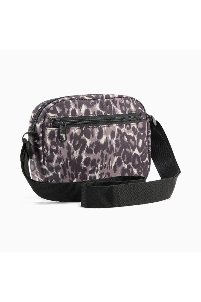 PUMA 09133811 POP CROSSBODY BAG BLACK LEOPARD AOP NS OMUZ ÇANTASI