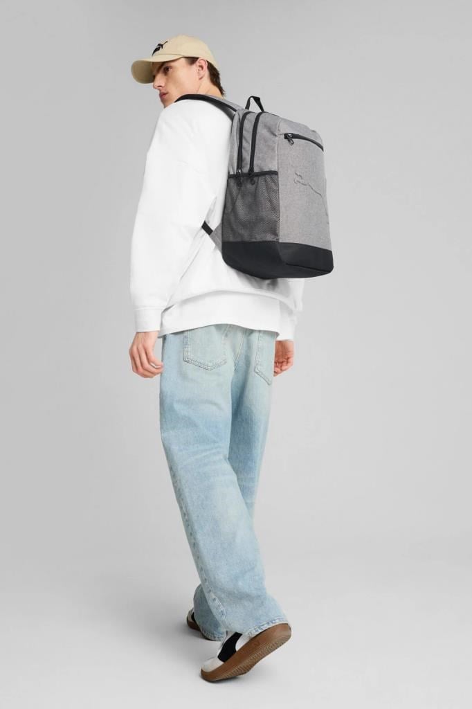 PUMA 09135001 BUZZ HEATHER BACKPACK MEDIUM GRAY NS SIRT ÇANTASI
