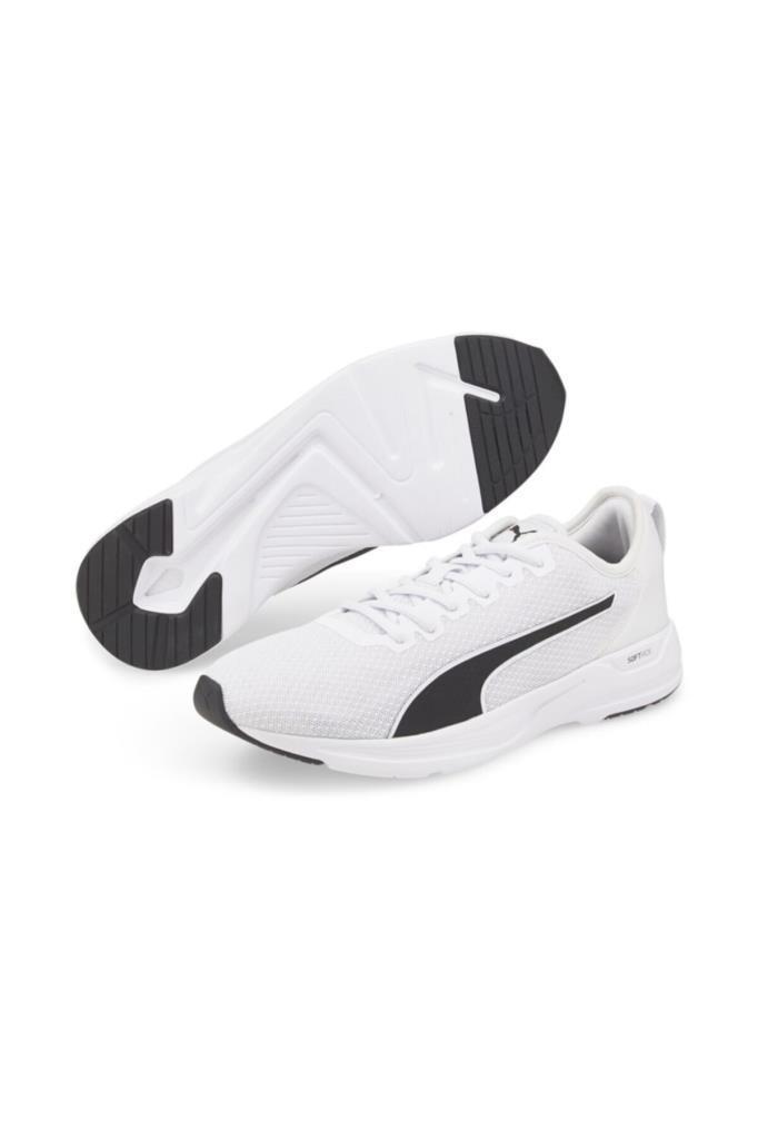 PUMA 19551509 ACCENT WHITE BLACK ERKEK SPOR / KOŞU AYAKKABISI