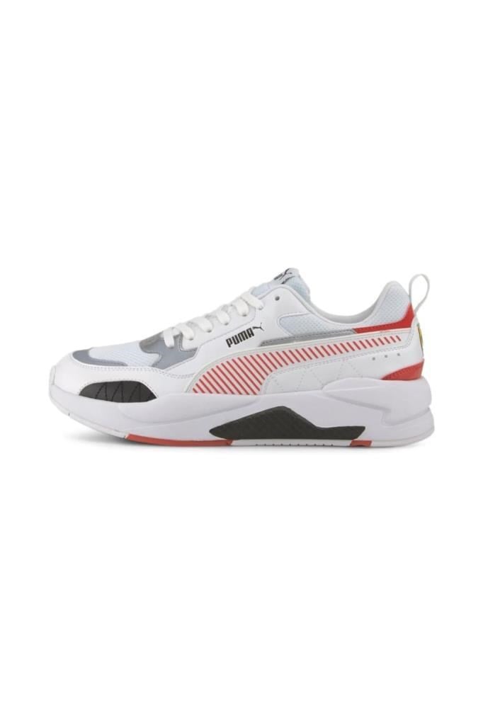 PUMA 30655302 FERRARI RACE X-RAY 2 WHITE ROSSO ERKEK SNEAKER
