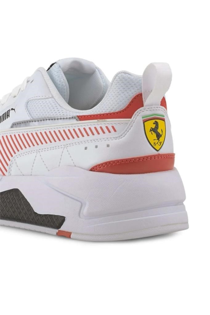 PUMA 30655302 FERRARI RACE X-RAY 2 WHITE ROSSO ERKEK SNEAKER