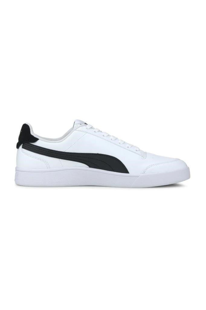 PUMA 30966803 SHUFFLE WHITE BLACK TEAM ERKEK SPOR AYAKKABI