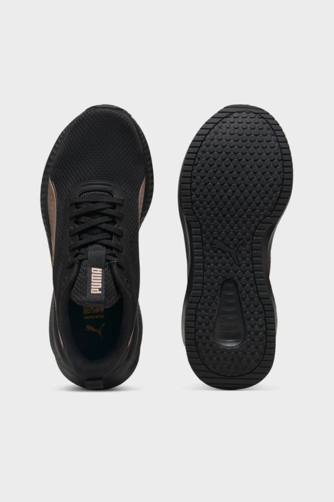 PUMA 31079739 FLYER LITE 3 BLACK GOLD KADIN KOŞU AYAKKABISI