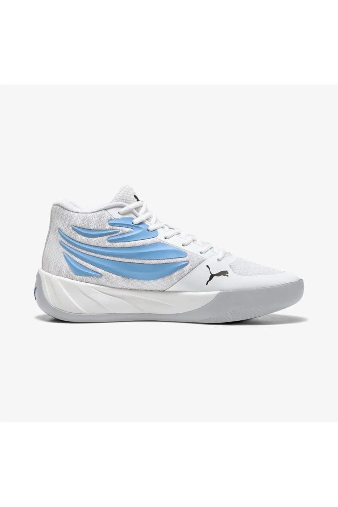 PUMA 31082909 COURT PRO WHITE BLUE ERKEK BASKETBOL AYAKKABISI
