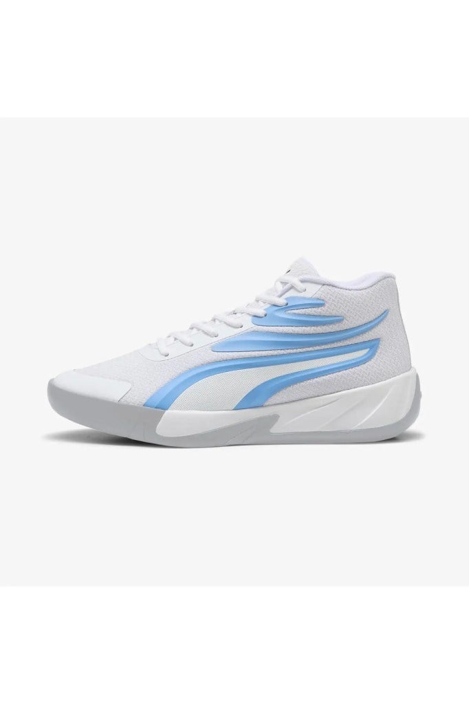 PUMA 31082909 COURT PRO WHITE BLUE ERKEK BASKETBOL AYAKKABISI